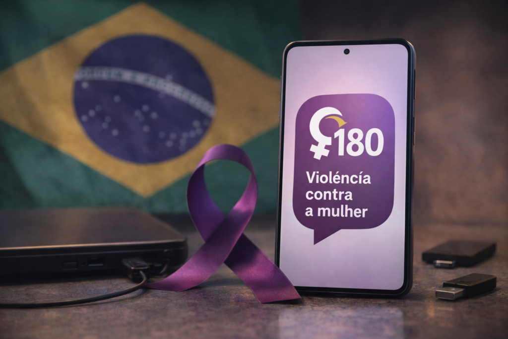 Decreto inclui Ligue 180 no Pacto Nacional Brasil contra o Feminicídio