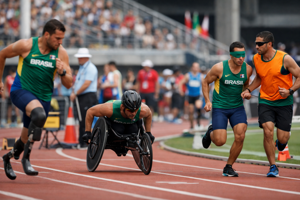 Atletas de SP formam maioria da seleção brasileira no Grand Prix Paralímpico